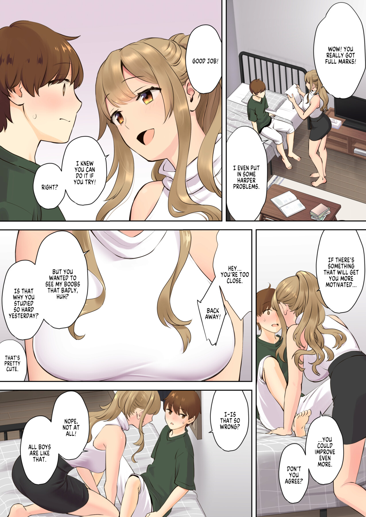 Hentai Manga Comic-Together with my NEET Cousin-Read-13